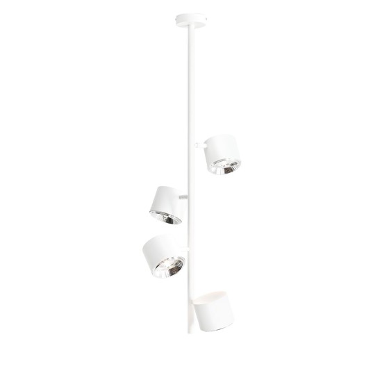 Modernus lubinis šviestuvas PLAFON BOT 4 WHITE Modernus lubinis šviestuvas PLAFON BOT 4 WHITE