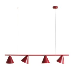 PAKABINAMAS ŠVIESTUVAS S FORMA 4 RED WINE 