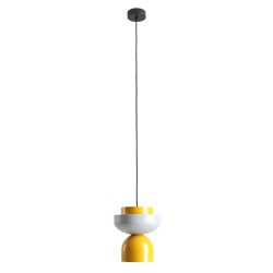 PAKABINAMAS ŠVIESTUVAS ULIA DARK GREY + MUSTARD (23 + 15 + 15)