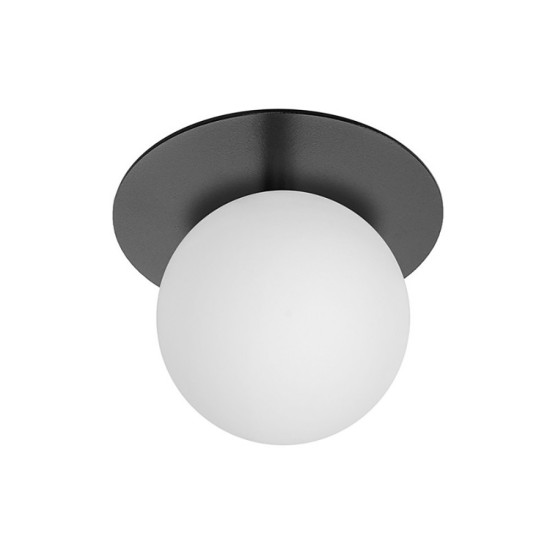 BORRA juodas sieninis šviestuvas / sconce BORRA juodas sieninis šviestuvas / sconce