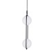 CORDEL pakabinama lempa 2X28W G9 juoda CORDEL pakabinama lempa 2X28W G9 juoda