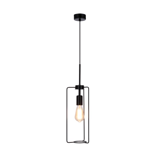 CORD pakabinamas šviestuvas juodas 1X40W E27