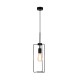 CORD pakabinamas šviestuvas juodas 1X40W E27