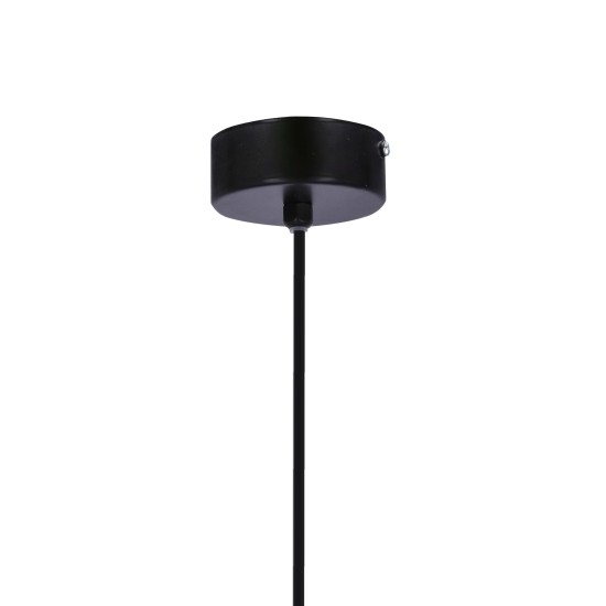CORD pakabinamas šviestuvas juodas 1X40W E27