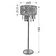 ASTORPASTATOMAS ŠVIESTUVAS 3X40W E14 Lampshade ASTORPASTATOMAS ŠVIESTUVAS 3X40W E14 Lampshade