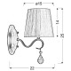 FIESTA Wall lamp 1X40W E14 FIESTA Wall lamp 1X40W E14