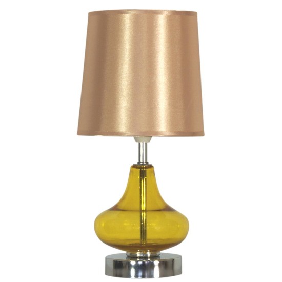 ALLADINA STALINIS ŠVIESTUVAS 1X40W E14 Amber