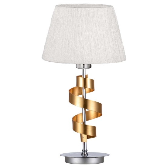 DENIS stalinis šviestuvas 1X60W E27 Chrome / Gold