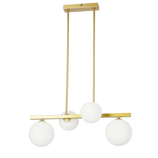 KAMA PAKABINAMAS ŠVIESTUVAS 4X28W G9 BRASS KAMA PAKABINAMAS ŠVIESTUVAS 4X28W G9 BRASS
