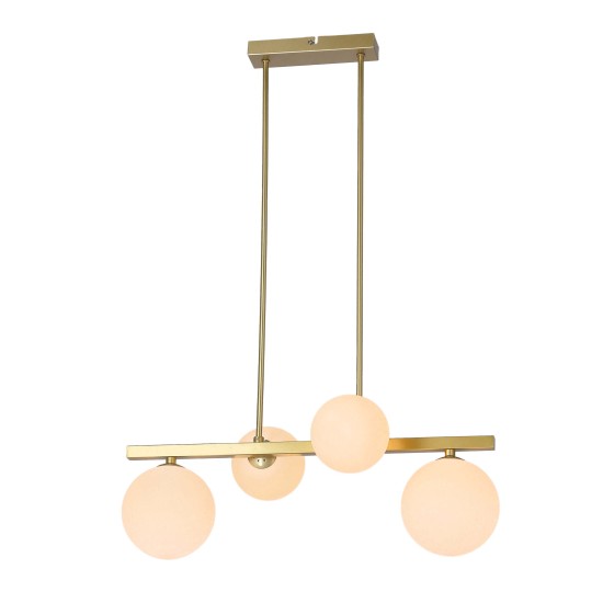 KAMA PAKABINAMAS ŠVIESTUVAS 4X28W G9 BRASS KAMA PAKABINAMAS ŠVIESTUVAS 4X28W G9 BRASS