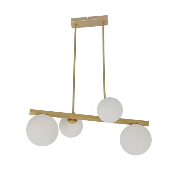 KAMA PAKABINAMAS ŠVIESTUVAS 4X28W G9 BRASS KAMA PAKABINAMAS ŠVIESTUVAS 4X28W G9 BRASS