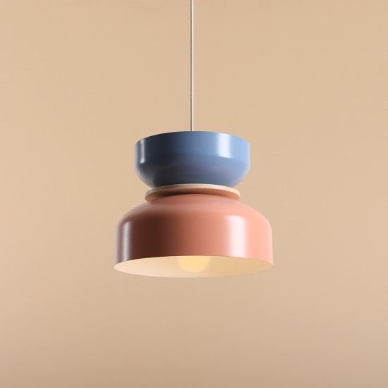  PAKABINAMAS ŠVIESTUVAS TULA LIGHT CORAL + DUSTY BLUE (30 + 22)