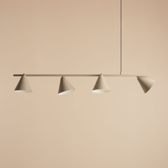 PAKABINAMAS ŠVIESTUVAS FORM 4 BEIGE