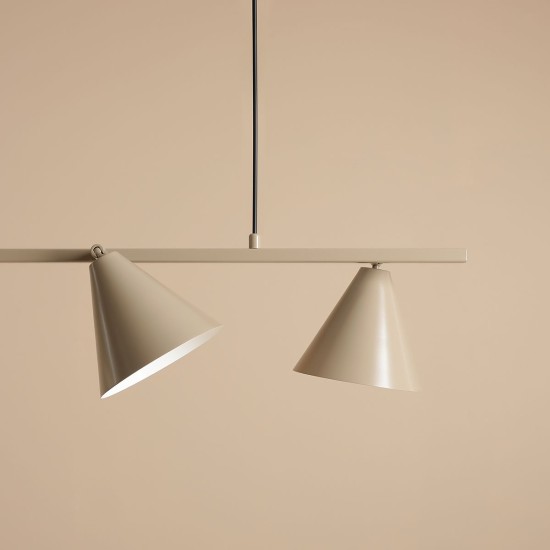 PAKABINAMAS ŠVIESTUVAS FORM 4 BEIGE