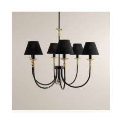 Pakabinamas šviestuvas Roma 6 Black 