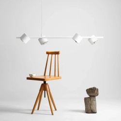 Modernus pakabinamas šviestuvas BOT 6 WHITE Modernus pakabinamas šviestuvas BOT 6 WHITE