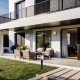Juodas lauko sieninis šviestuvas su grioveliuotu stiklu, elegantiškas klasikinio stiliaus NORFOLK 8748 Juodas lauko sieninis šviestuvas su grioveliuotu stiklu, elegantiškas klasikinio stiliaus NORFOLK 8748
