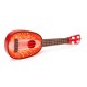 Ukulėlė gitara vaikams, 4 stygų braškė