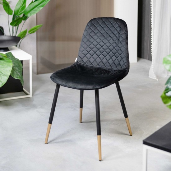 Kėdė NOIR juoda 44x52x85cm Kėdė NOIR juoda 44x52x85cm