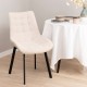 COLIN Kėdė smėlio spalvos 53x61x88 cm COLIN Kėdė smėlio spalvos 53x61x88 cm