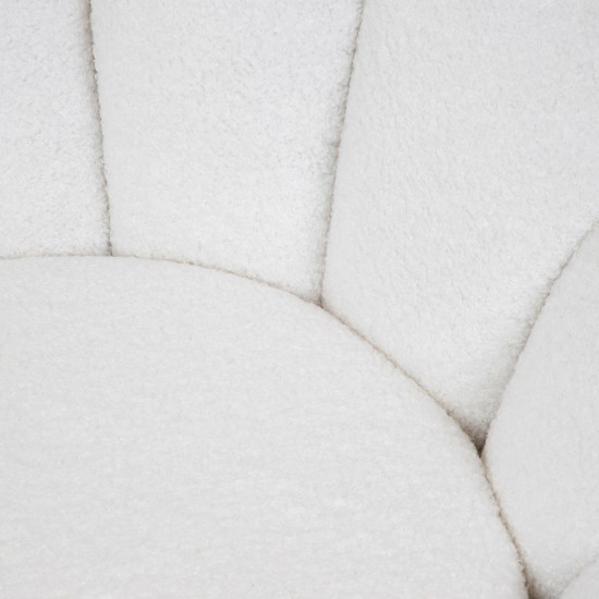 Fotelis | DOUILL | pasukamas ekru iš TEDDY audinio | 94x88x62 cm | Fotelis | DOUILL | pasukamas ekru iš TEDDY audinio | 94x88x62 cm |