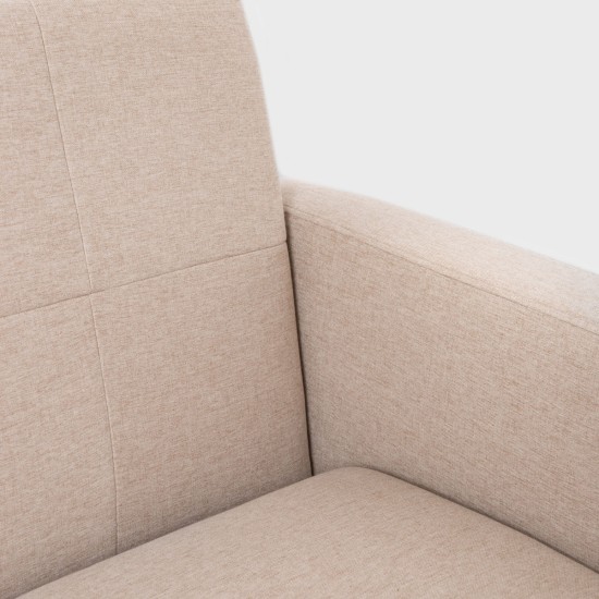 Kampinė sofa MAMALU | modulinė smėlio spalvos | 197x82,5x86 cm | Kampinė sofa MAMALU | modulinė smėlio spalvos | 197x82,5x86 cm |
