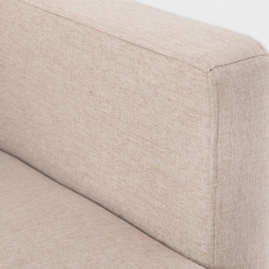 Kampinė sofa MAMALU | modulinė smėlio spalvos | 197x82,5x86 cm | Kampinė sofa MAMALU | modulinė smėlio spalvos | 197x82,5x86 cm |