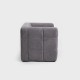 Fotelis | BISCOTT | pilkos spalvos | 80x68x65 cm | Fotelis | BISCOTT | pilkos spalvos | 80x68x65 cm |
