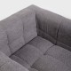 Fotelis | BISCOTT | pilkos spalvos | 80x68x65 cm | Fotelis | BISCOTT | pilkos spalvos | 80x68x65 cm |