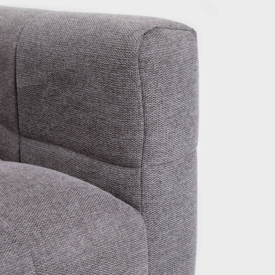 Fotelis | BISCOTT | pilkos spalvos | 80x68x65 cm | Fotelis | BISCOTT | pilkos spalvos | 80x68x65 cm |