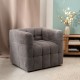 Fotelis | BISCOTT | pilkos spalvos | 80x68x65 cm | Fotelis | BISCOTT | pilkos spalvos | 80x68x65 cm |