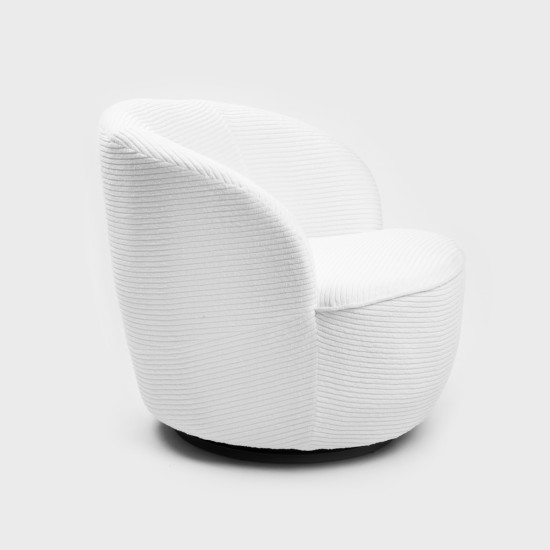 Fotelis | SWINGEN FASO | Stucco Swivel White | 65,5x77x69cm | Fotelis | SWINGEN FASO | Stucco Swivel White | 65,5x77x69cm |
