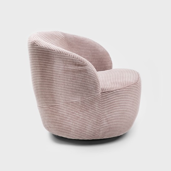 Fotelis | SWINGEN FASO | Rotary tinkas Rožinė | 65,5x77x69cm |