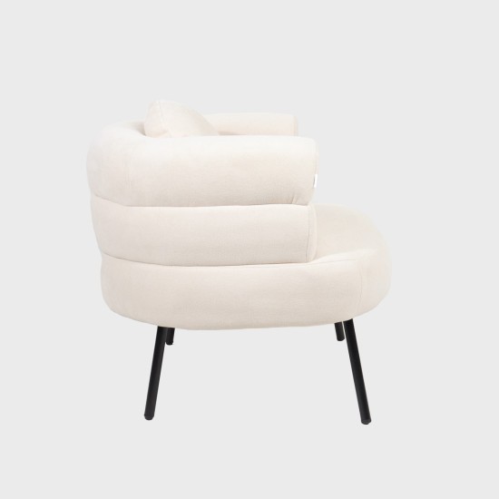 Fotelis SUAVE |Smėlio spalvos | 87x80x72 cm |