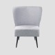 Fotelis | ABRAZO | pilka | 71x75,5x86 |