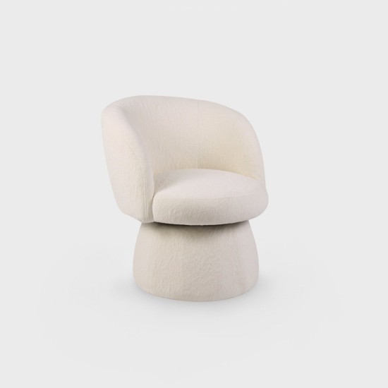 Fotelis | KOMFORTAS | Ecru | 70x75,5x80 cm | 741043 Fotelis | KOMFORTAS | Ecru | 70x75,5x80 cm | 741043