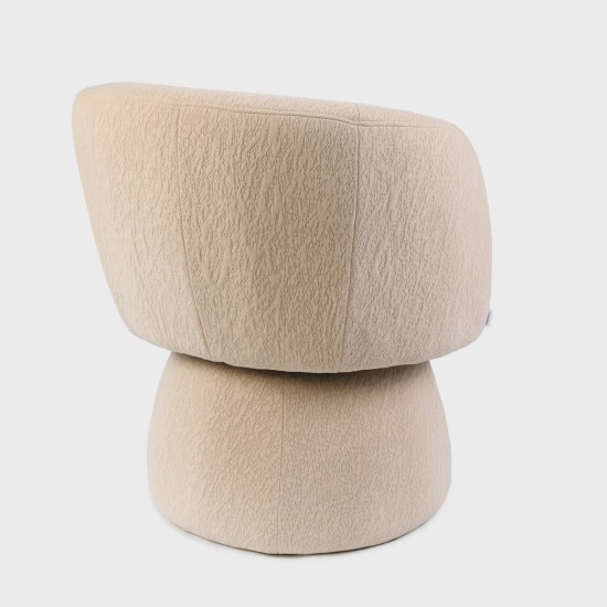 Fotelis | COMFORT | Smėlio spalvos | 70x75,5x80 cm | 741067 Fotelis | COMFORT | Smėlio spalvos | 70x75,5x80 cm | 741067
