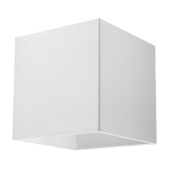 Sieninis šviestuvas QUAD 1 baltas