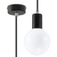 Pakabinamas šviestuvas EDISON juodas Pakabinamas šviestuvas EDISON juodas