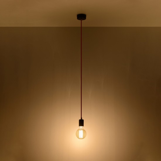 Pakabinamas šviestuvas EDISON juodas Pakabinamas šviestuvas EDISON juodas