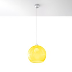 Pakabinamas šviestuvas BALL geltonas Pakabinamas šviestuvas BALL geltonas