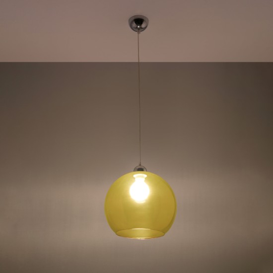 Pakabinamas šviestuvas BALL geltonas Pakabinamas šviestuvas BALL geltonas