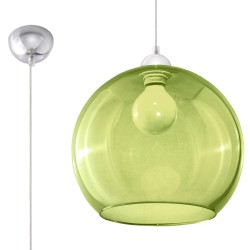 Pakabinamas šviestuvas BALL žalias
