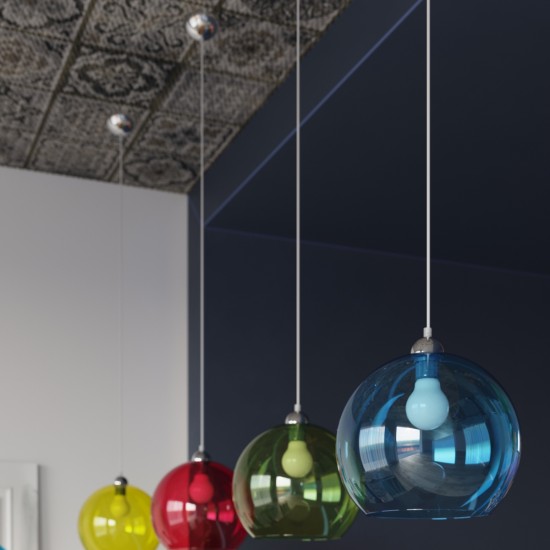 Pakabinamas šviestuvas BALL žalias Pakabinamas šviestuvas BALL žalias