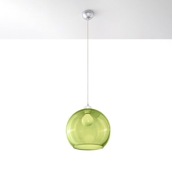 Pakabinamas šviestuvas BALL žalias Pakabinamas šviestuvas BALL žalias