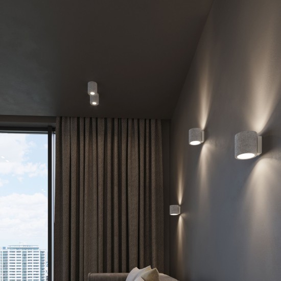 Sieninis šviestuvas ORBIS concrete Sieninis šviestuvas ORBIS concrete
