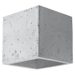 Sieninis šviestuvas QUAD concrete