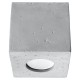 Lubinis šviestuvas QUAD concrete Lubinis šviestuvas QUAD concrete