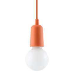 Pakabinamas šviestuvas DIEGO 1 oranžinis