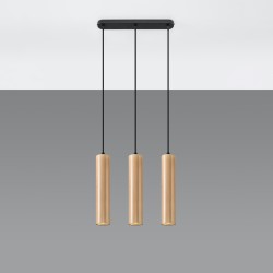 Pakabinamas šviestuvas LINO 3 wood Pakabinamas šviestuvas LINO 3 wood